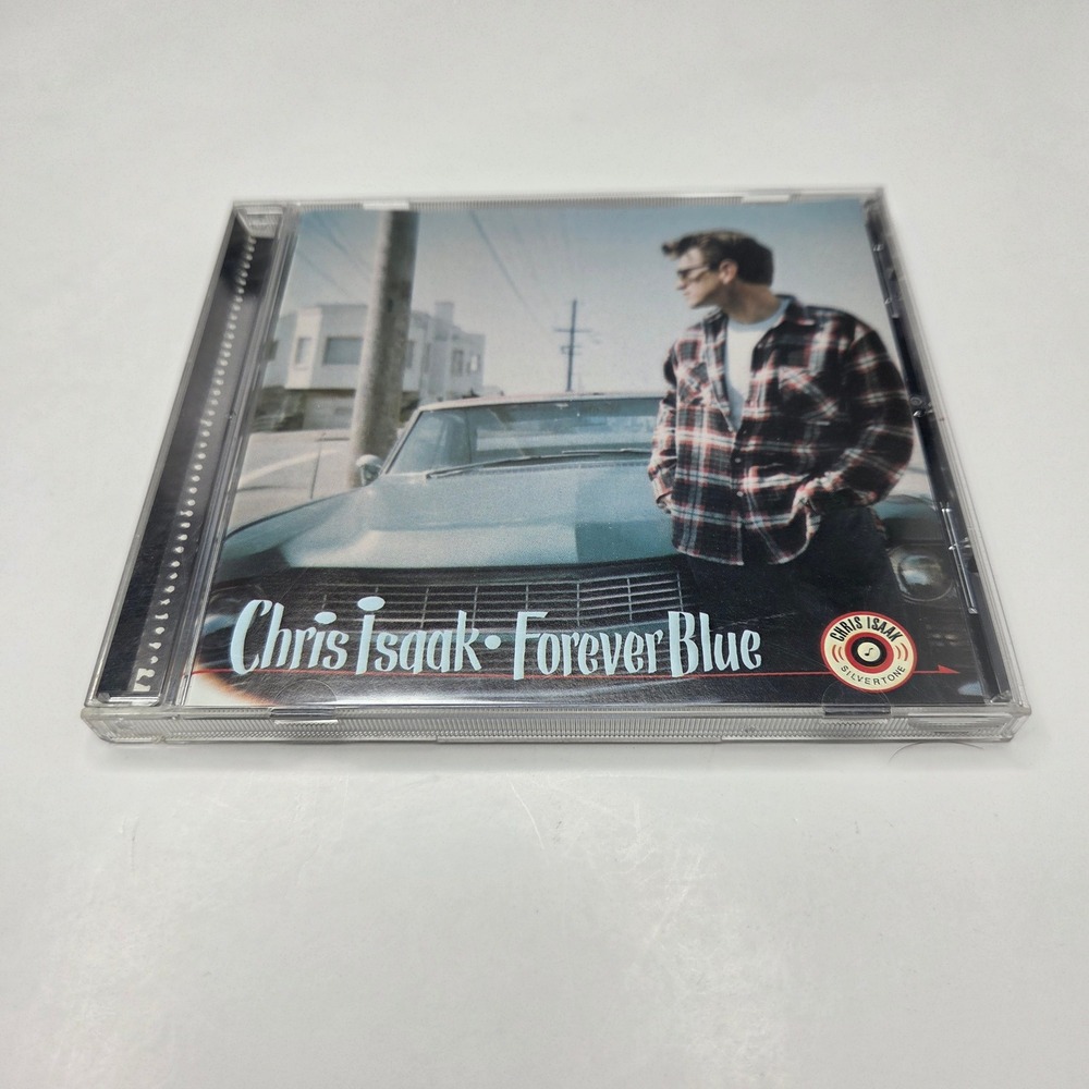 Chris Isaak Forever Blue CD 1995 Reprise Records Rockabilly Baby Did a Bad Thing